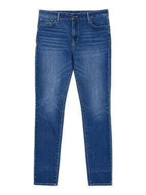 Levi's Premium 711 Skinny Jeans Women's Size 32 Blue Stretch Denim